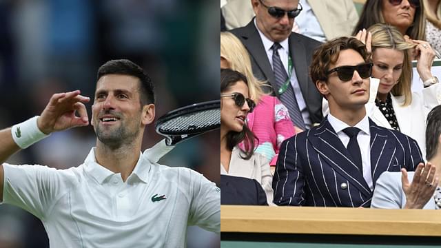 Novak Djokovic Gives George Russell the Perfect Hack to Know When His GF Is Mad at Him