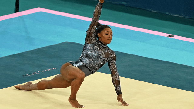 Simone Biles Impresses With Pommel Horse Move in Rehearsal for Gold Over America Tour