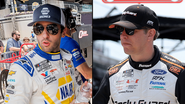 Chase Elliott & Brad Keselowski's Indy pit exit penalties down to NASCAR's confusing instructions and here's how