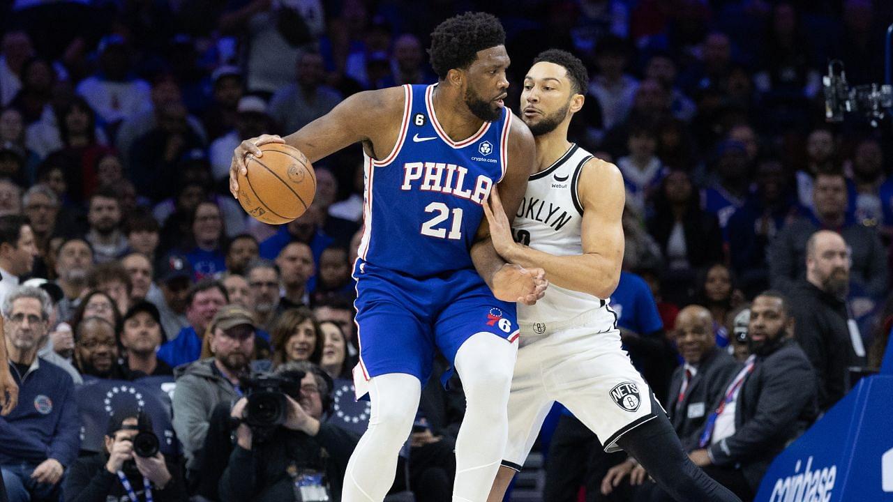 Joel Embiid and Ben Simmons