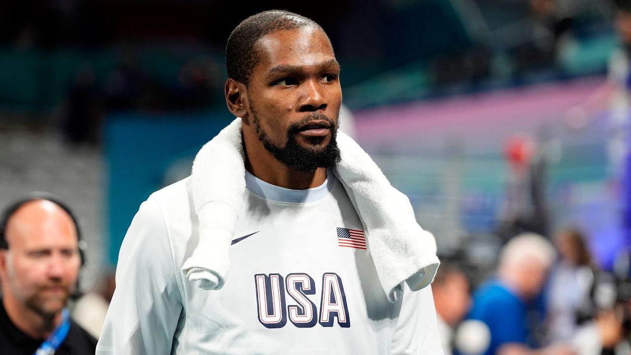 Kevin Durant Gets Into Heated Argument With Fan Wanting to Incorporate More FIBA Rules in NBA