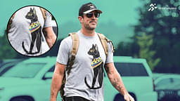 Returning to Jets Practice, Aaron Rodgers Reminds Fans of His Recent Trip to Egypt