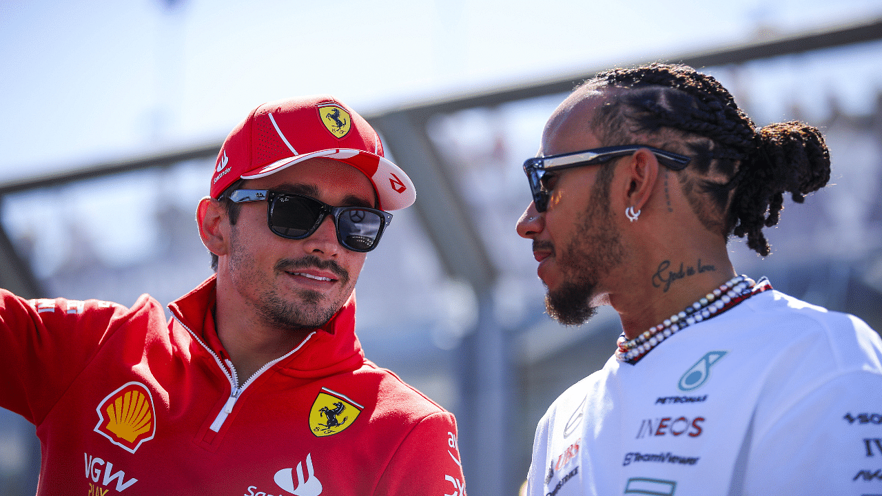 Charles Leclerc Claims Lewis Hamilton Hiring Is ‘Not at All’ a Hint of Ferrari Losing Faith in Him