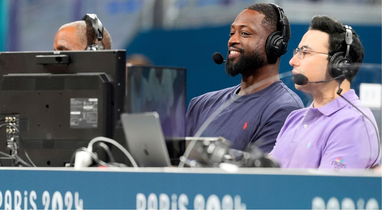 Dwyane Wade Hilariously Admits He Doesn't Know What He's Doing on The Olympics Broadcast