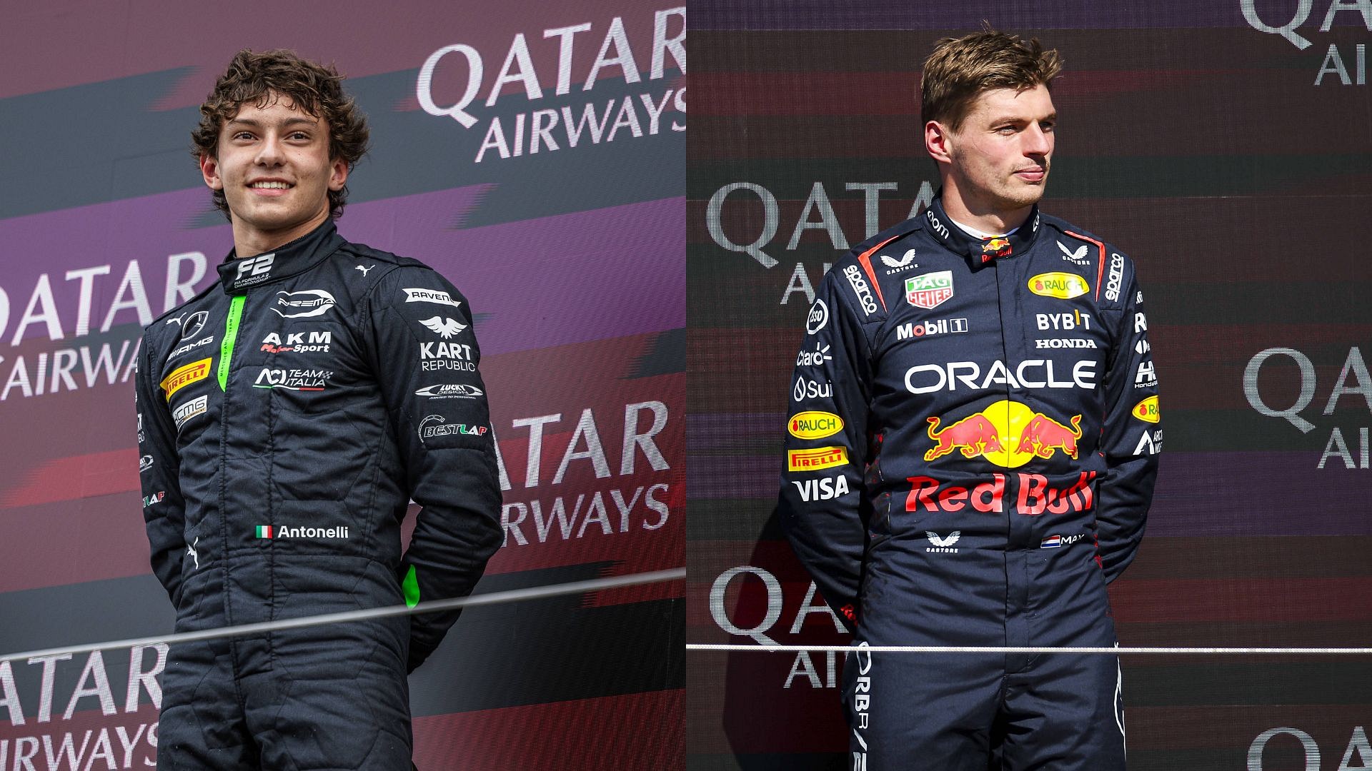 Max Verstappen Gives Crucial Advise to Kimi Antonelli as Mercedes ...