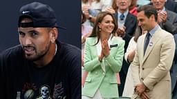 Nick Kyrgios Hilariously Reveals Why He Didn't Get Roger Federer-Like Treatment From Kate Middleton at Wimbledon