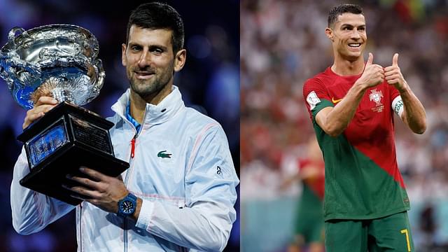 Novak Djokovic Copies Famous Cristiano Ronaldo Act At Olympics 2024 Featuring Same Sponsor