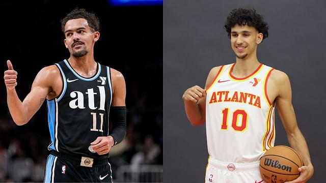 Trae Young Puts Forth An Encouraging Message For Zaccharie Risacher