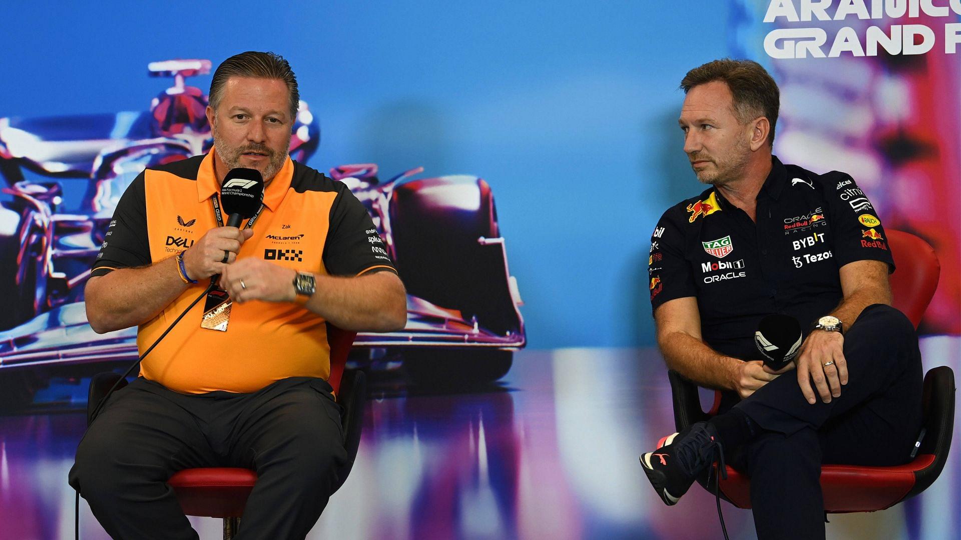 Christian Horner Scolded for “Disappointing” Behavior by McLaren Boss Zak Brown