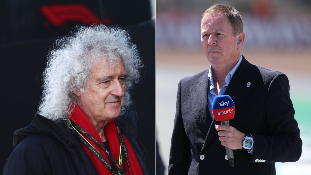 Martin Brundle Issues Apology to Queen’s Sir Brian May as Another Grid ...