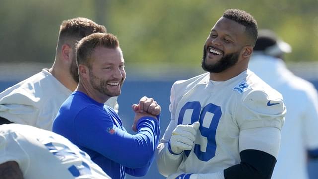 Consistent Aaron Donald Never Had an Off Day, He Was Always On: Rams HC Sean McVay