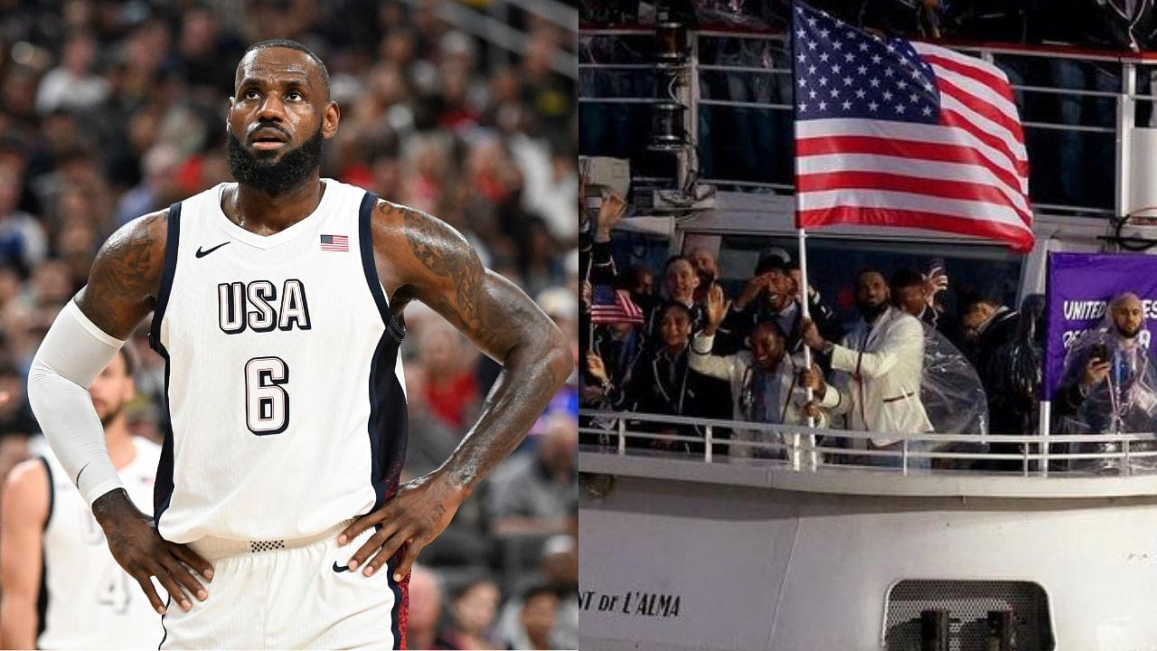 LeBron James Sports $210,000 Audemars Piguet During Paris Olympics Opening Ceremony