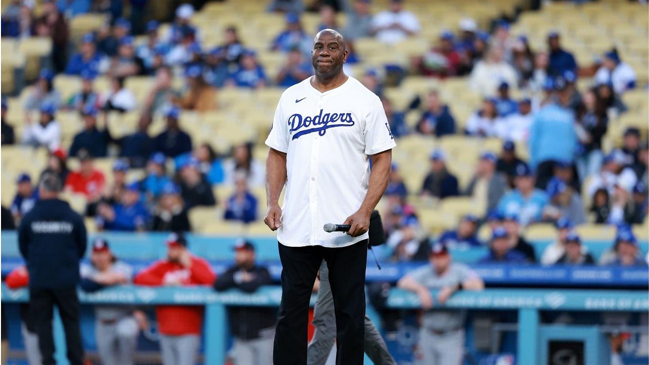 Magic Johnson Gives Fans Fitness Goals While Aboard a Luxury Yacht