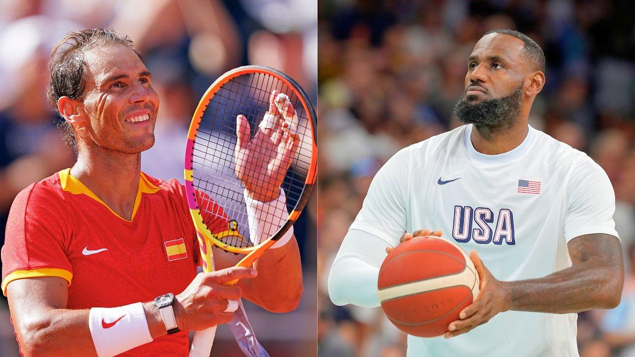 Rafael Nadal, Carlos Alcaraz Outclassed by LeBron James in Interesting Task Done Before the Olympics