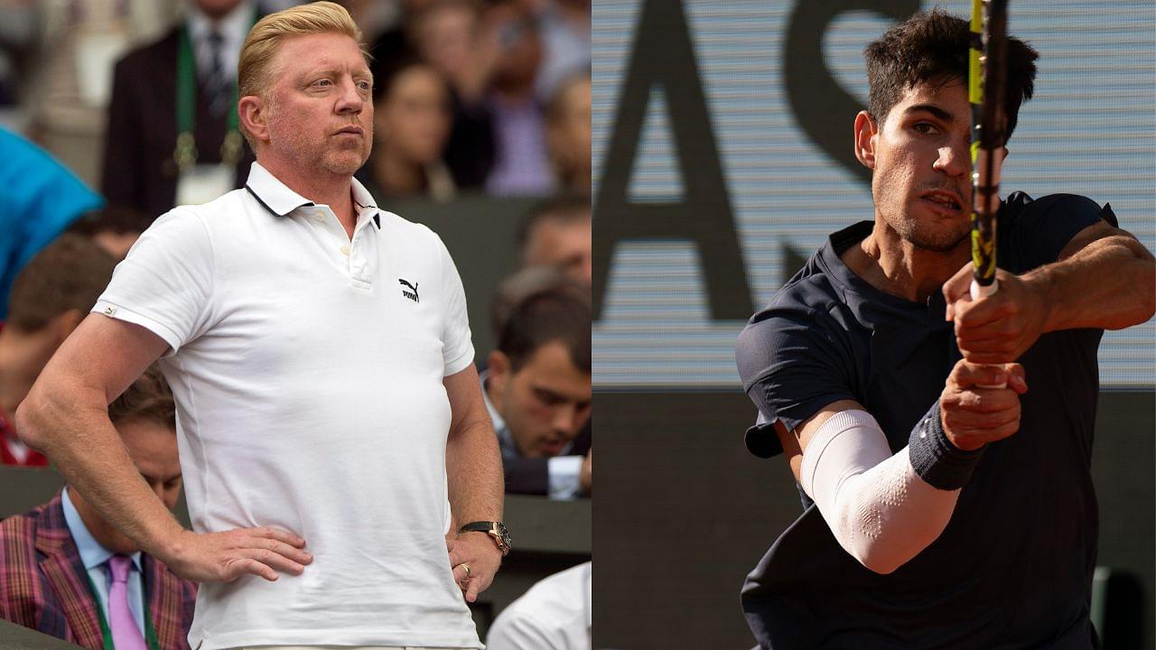 Boris Becker Uses Tennis-Soccer Comparison to Lash Out at Carlos Alcaraz Press Conference