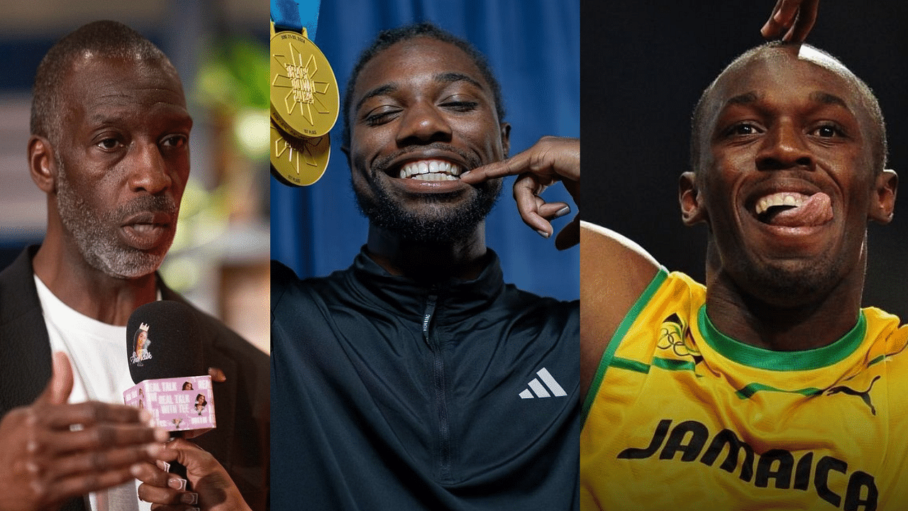 Michael Johnson Emphasizes the Distinctive Quality Noah Lyles and Usain