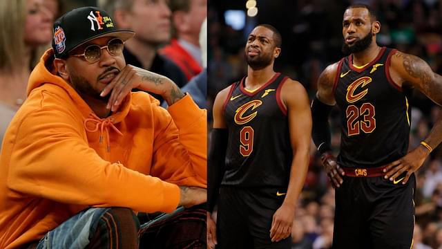 Carmelo Anthony Describes Being Upset At LeBron James And Dwyane Wade For Not Playing Against Him During His 50-Point Masterpiece