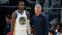 Jonathan Kuminga and Steve Kerr