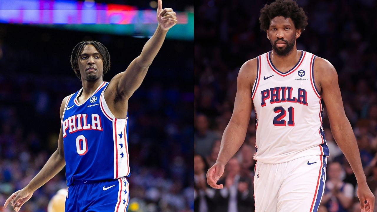 Tyrese Maxey Shows Joel Embiid Heartfelt Gratitude During 'For the Franchise' Ceremony