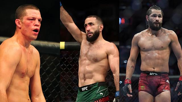 Belal Muhammad Rates Nate Diaz and Jorge Masvidal's Boxing Match Higher Than Shakur Stevenson's