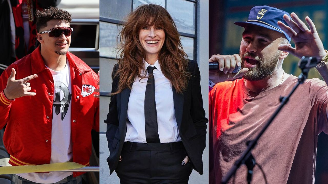 Julia Roberts Respects Patrick Mahomes After ‘Quarterback’ Documentary, Odd Interaction with Travis Kelce Goes Viral