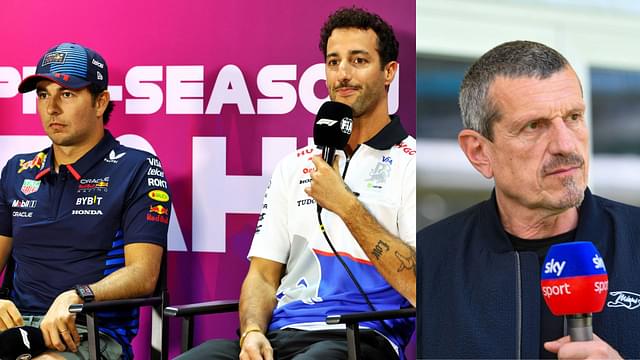 Guenther Steiner Snubs Daniel Ricciardo as He Predicts Sergio Perez’s Potential Replacement