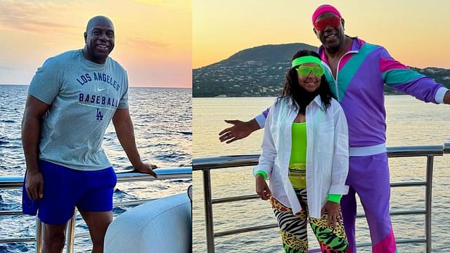 Magic Johnson's Wife Cookie Also Shows Passion for Fitness in Monte Carlo After Husband's Yacht Workout