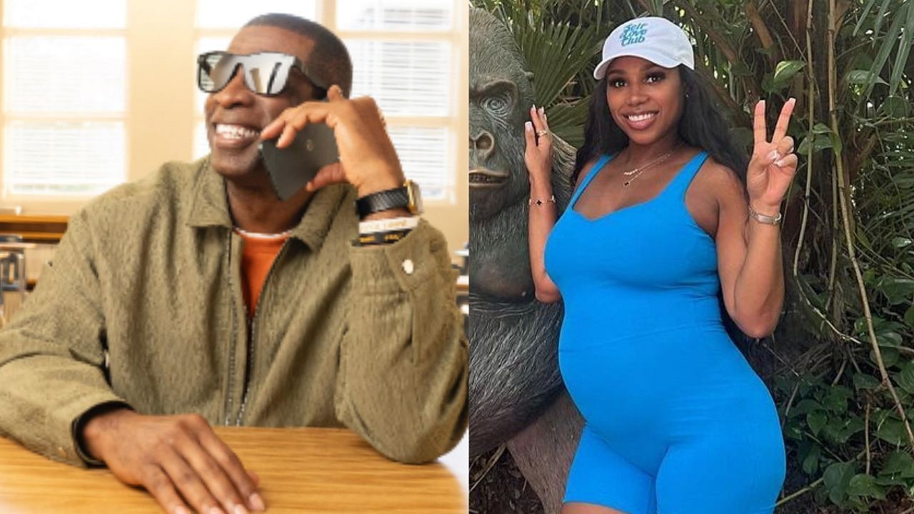 Deiondra Sanders' Emotional Pregnancy Journey With Coach Prime ...