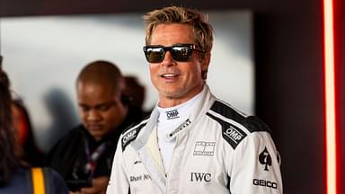 Brad Pitt and His Over 200 Member Crew Is Back at British GP for the Upcoming F1 Movie Produced by Lewis Hamilton