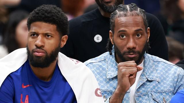 Paul George and Kawhi Leonard