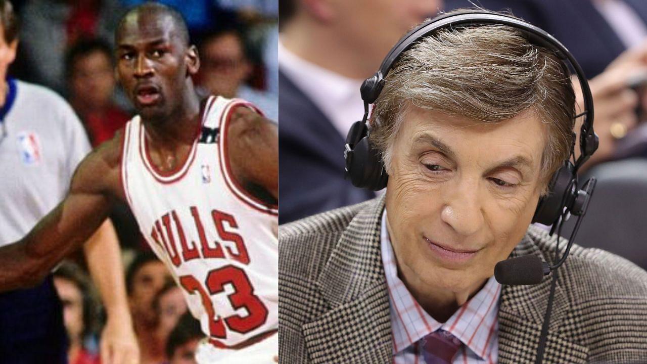 Marv Albert Recalls Michael Jordan's Absurd 'Switch Hands' Layup Against The Lakers