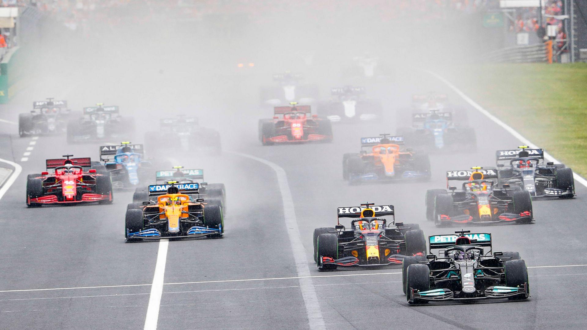 Fans Joke About Speedboat Races as Thunderstorms Flood the Hungarian GP Track