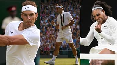 Rafael Nadal pays unique Wimbledon tribute to Roger Federer, Serena Williams