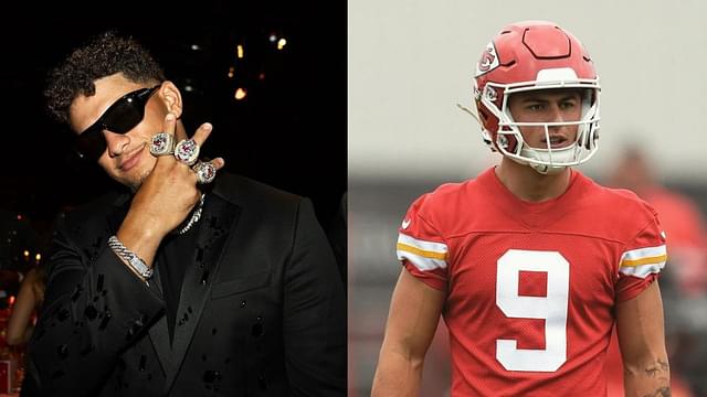 Patrick Mahomes in Awe of New Rugby Recruit Louis Rees-Zammit's Insane Athletic Abilities