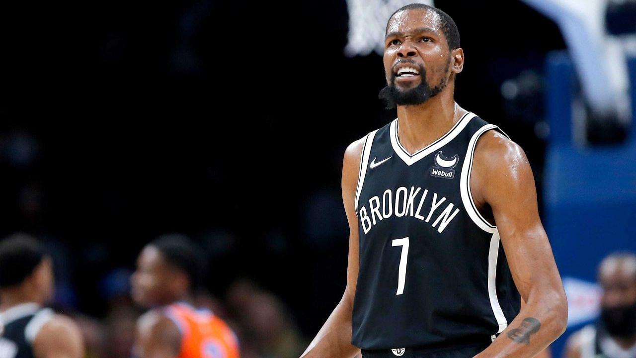 Kevin Durant Sends Love to a Fan Reminiscing His Days on the Nets