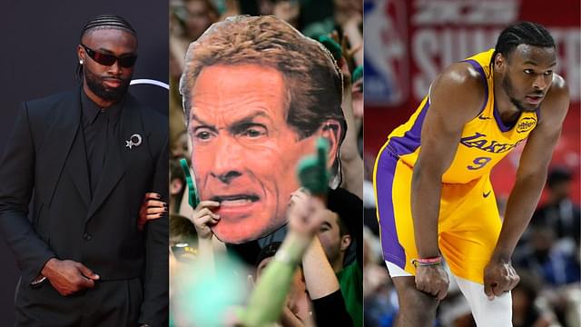 Reacting to Jaylen Brown's Viral Take, Skip Bayless Says He is Unsure if Bronny James Can Actually Play
