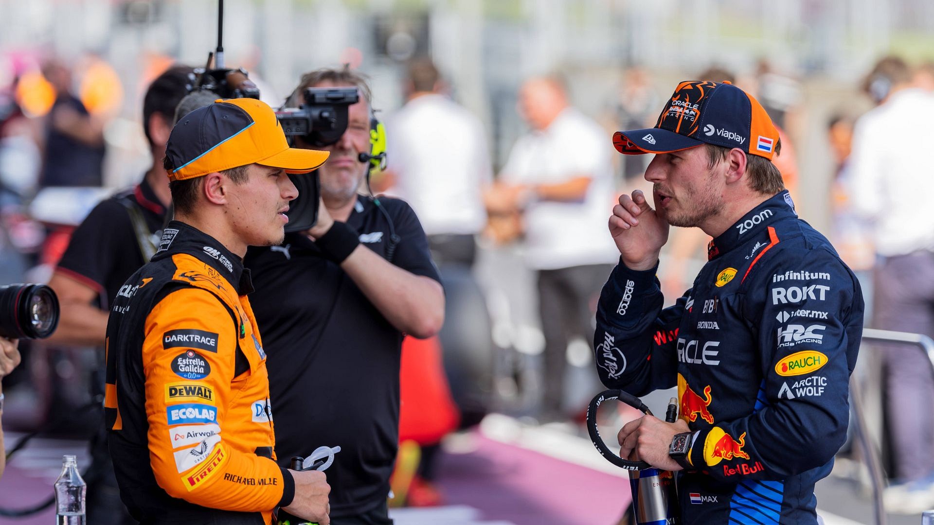 Max Verstappen Was Standing Next To Lando Norris When McLaren Star Made ...