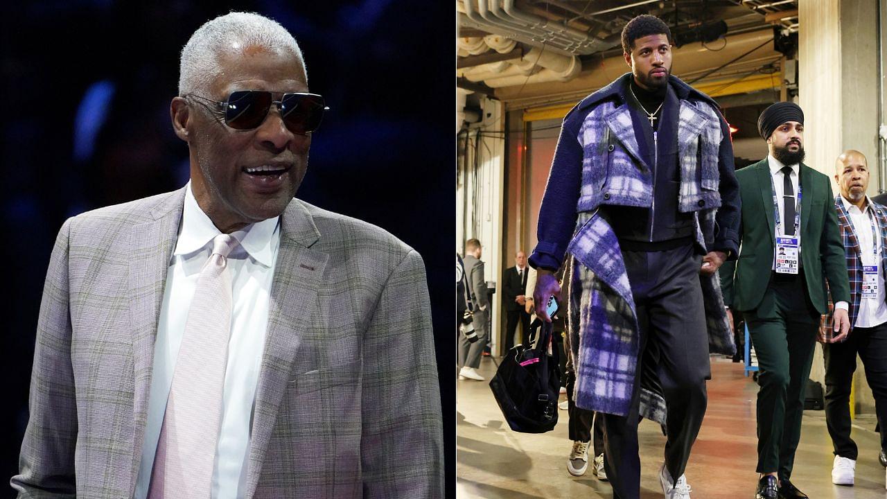 Paul George Reveals His Father Was Hyped With Hosting Dr. J at Son's Crib