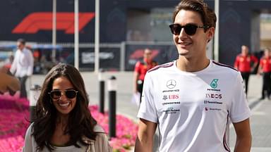 "George Russell Can't Stop" Even When He's With His Girlfriend, Away From F1