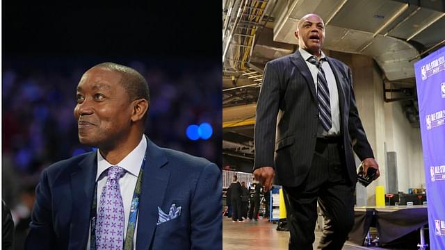 Isiah Thomas is Deeply Impressed By Charles Barkley's Sensational Swing at ACC
