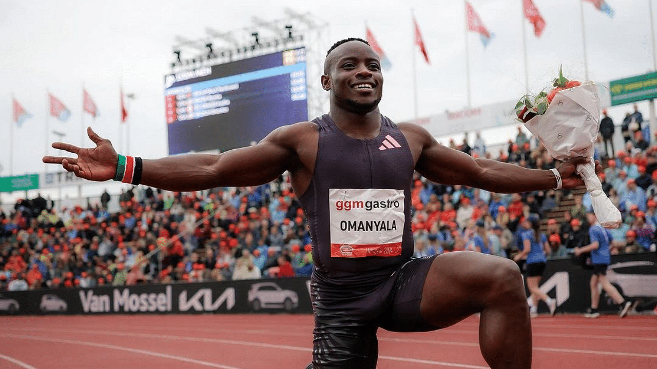 “The Beast From the East” Ferdinand Omanyala Secures 100M Win at the European Track Meet, Despite Tough Conditions