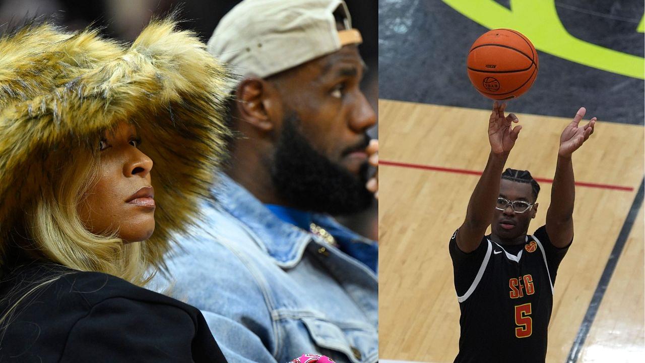 LeBron James' Wife Savannah Shows Younger Son Bryce's Basketball Career Support on IG
