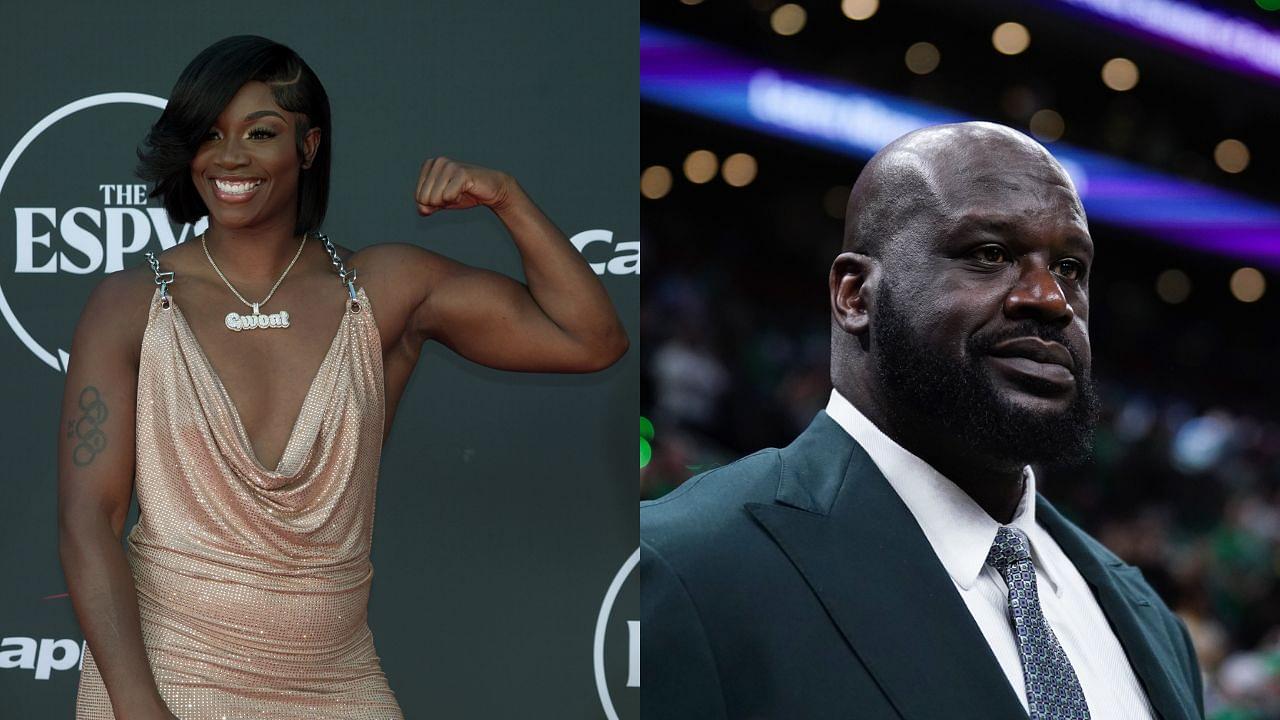Shaquille O’Neal Seemingly Cheers On Claressa Shields for Taking Down Internet Troll Inside the Ring
