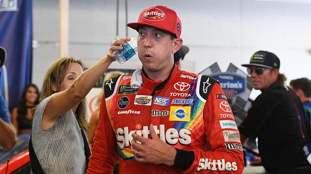 NASCAR History: Kyle Busch Taunts Fans in Iconic Interview After Getting Booed at Chicagoland