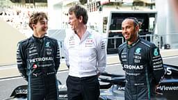 Toto Wolff Has 'No Problem At All' With George Russell and Lewis Hamilton Battling on Track