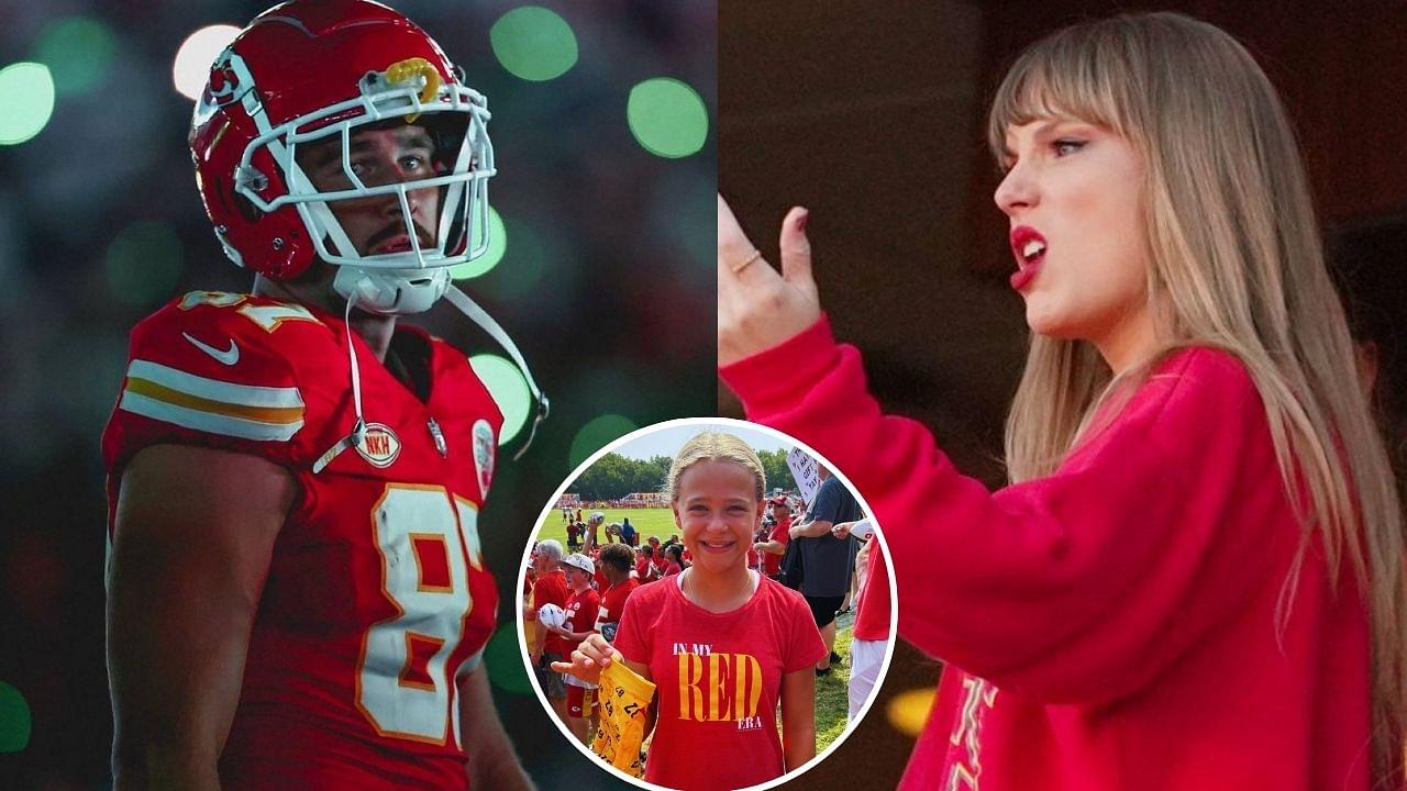 Travis Kelce Gets Candid on Viral Video of Him Tossing Gloves to a Taylor Swift Fan