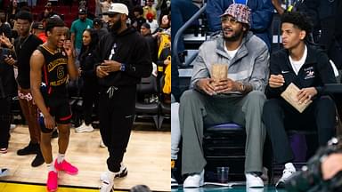 Carmelo Anthony Goes Off At Son Kiyan For Claiming LeBron James And Bronny Would Beat Them In A 2v2