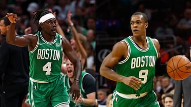 Jrue Holiday and Paul Pierce