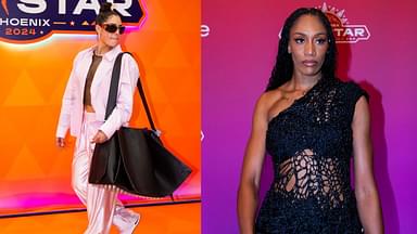 Las Vegas Aces Stars React to A'Ja Wilson and Kelsey Plums' Outfits 'Before Having Any Money'