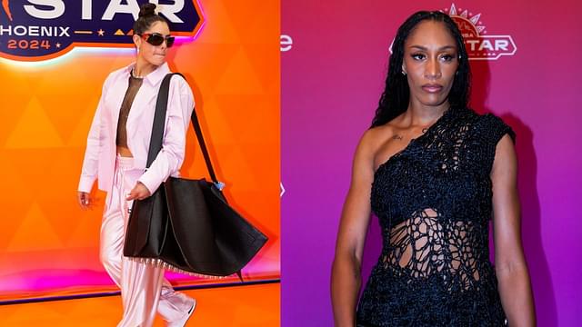 Las Vegas Aces Stars React to A'Ja Wilson and Kelsey Plums' Outfits 'Before Having Any Money'